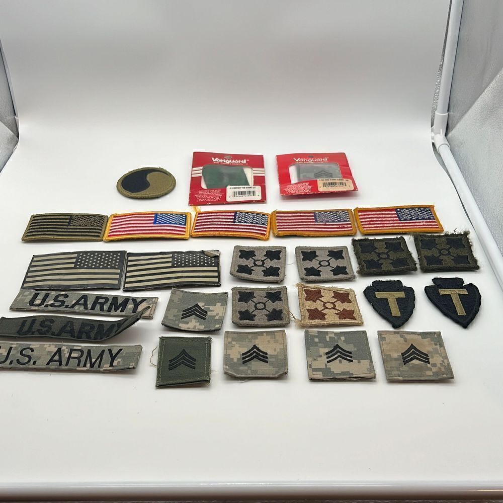 ‎Lot of 26 US Military Patches mix lot